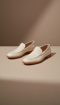 Ivory Patent Leather Loafer